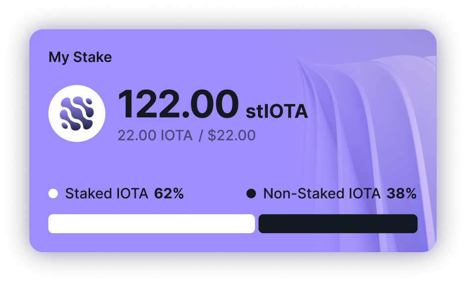 Approve the transaction to kick off your staking journey